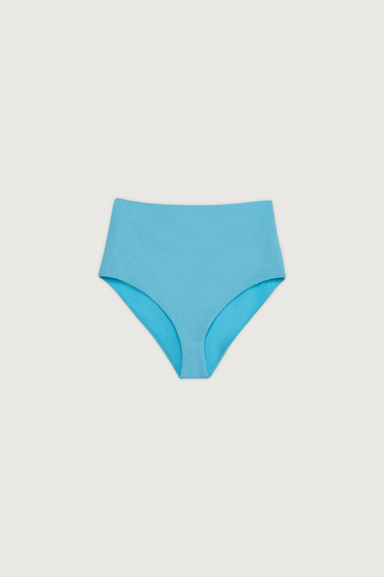 Bikini-Bottom-8219_Turquoise-1.jpg High Waisted Bikini Bottom - Image 1