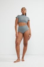 Mockneck Swim Top - Image 4