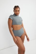 Mockneck Swim Top - Image 5