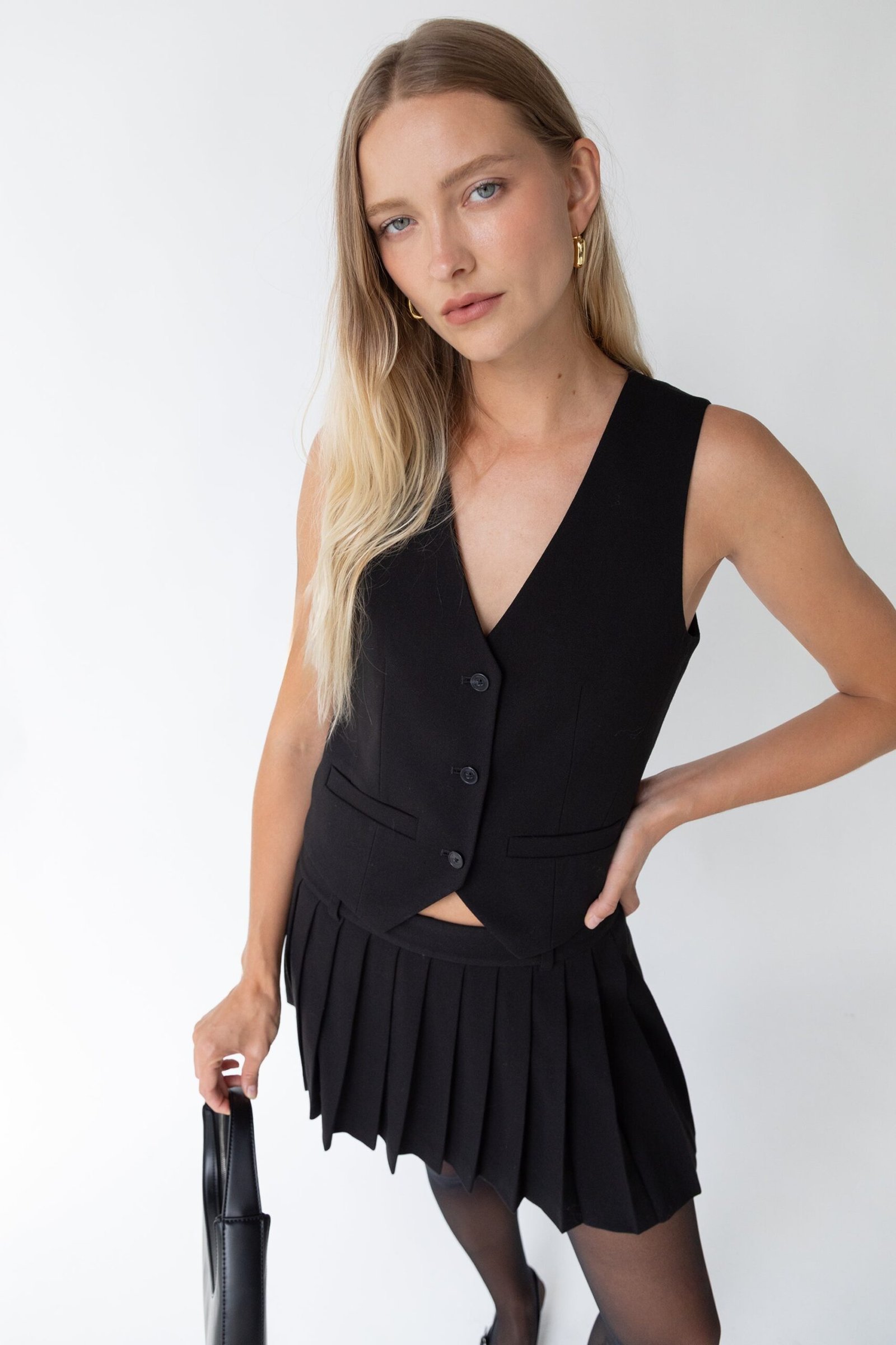 Blouse-12939_Black-1.jpg Suiting Vest - Image 1