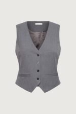 Cropped Suiting Vest - Image 5