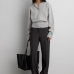 Cinched Waist Button Front Cardigan