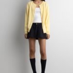 Relaxed Fit Button Front Cardigan