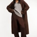 Cozy Long Open Front Cardigan