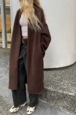 Cozy Long Open Front Cardigan - Image 4