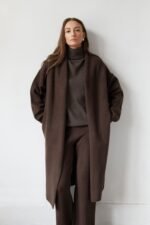 Cozy Long Open Front Cardigan - Image 3