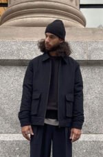 Quilt Woven Collared Jacket