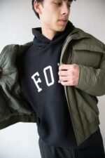 LS OVERSIZED NYLON BOMBER JACKET| - Image 4