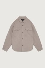 Wool Blend Button Front Shirt - Image 6
