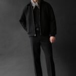 Wool Blend Bomber Jacket