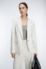 Classic Fit Suiting Blazer - Image 6