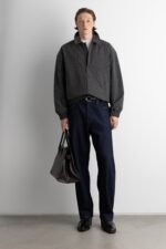 Tailored Quilted Bomber Jacket - Image 3