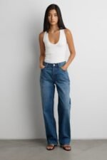 Mid-Rise Straight Leg Jean - Image 2