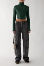 Black Wash Cargo Jean