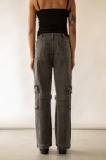Black Wash Cargo Jean - Image 5
