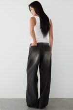 Mid-Rise Curved Leg Vintage Wash Jean - Image 5
