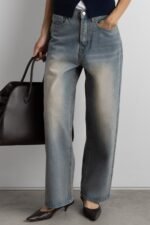 27" VINTAGE WASH REGULAR DENIM JEAN