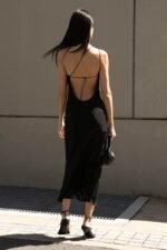 One Shoulder Midi Dress - Image 3