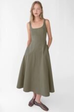 Square Neck Maxi Dress - Image 2