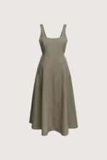 Square Neck Maxi Dress - Image 4