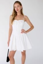Corset Mini Dress - Image 6