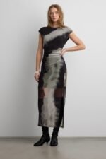 Sleeveless Mesh Maxi Dress - Image 2