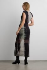 Sleeveless Mesh Maxi Dress - Image 4
