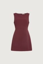Sleeveless A-Line Mini Dress - Image 5
