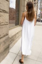 Gathered Neckline Maxi Dress - Image 2