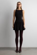 High Neck Mini Dress - Image 3