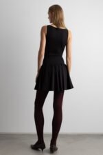 High Neck Mini Dress - Image 4