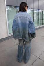 Oversized Vintage Denim Jacket - Image 4