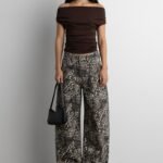 Barrel Leg Denim Jean