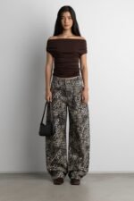 Barrel Leg Denim Jean