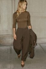 Boatneck Mid-Sleeve Top - Image 4