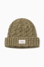 Cable Knit Beanie - Image 4