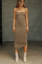 Cross Back Midi Dress - Image 2