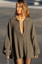 Deep V Pullover - Image 4