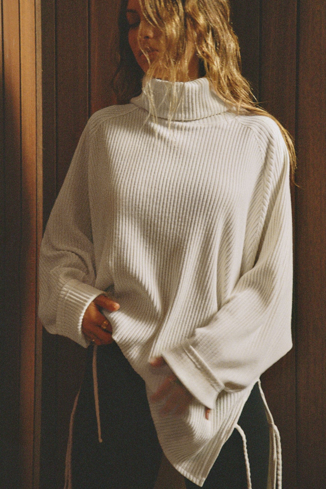 Joah-Brown-Ecomm-Film-Turtleneck-Tunic-Natural-Luxe-Knit-020.jpg Turtleneck Tunic - Image 1