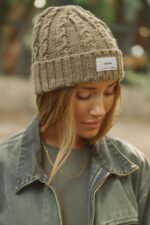 Cable Knit Beanie - Image 3