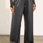 Relaxed Silk Trouser