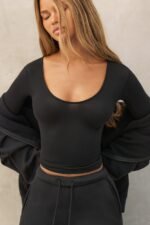 Scoop Neck Long Sleeve - Image 3