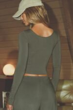 Scoop Neck Long Sleeve - Image 2