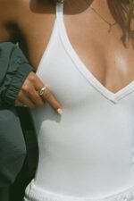 V Neck Racerback Tank - Image 3