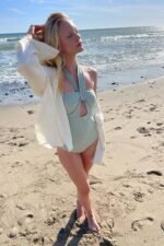Cutout Halterneck Swimsuit - Image 2