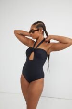 Cutout Halterneck Swimsuit - Image 5