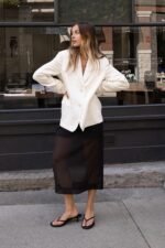 Relaxed Fit Tencel Blazer - Image 4