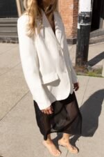 Relaxed Fit Tencel Blazer - Image 5