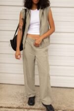 Nylon Parachute Wide Leg Pant - Image 4