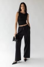 Elastic Waist Dress Pant